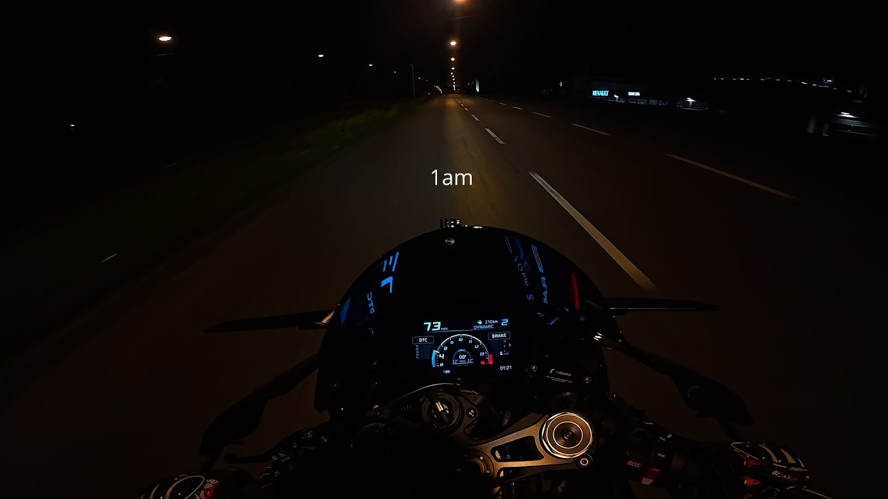 1am - can't sleep, ride with me.. [BMW S1000RR]