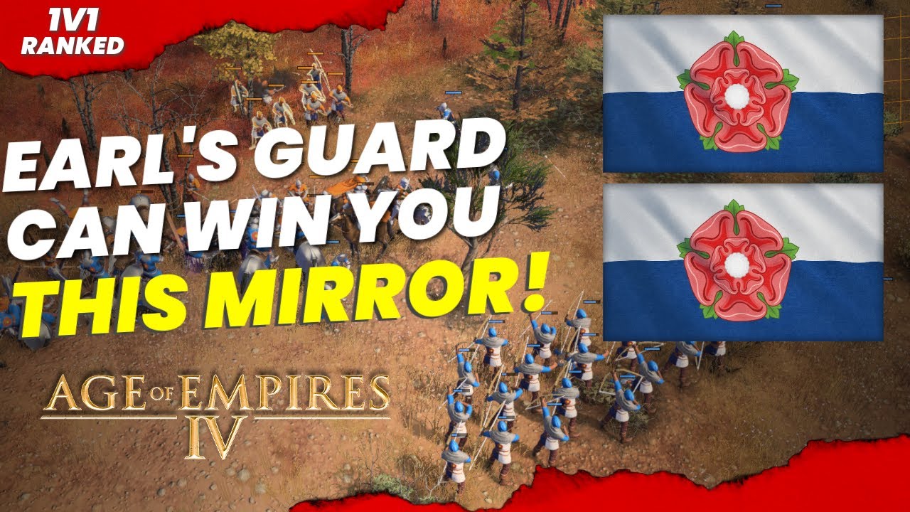 Coach Me to Conq 3: Earl's Guard Are So Good | House of Lancaster Mirror vs AoE4 1v1 Ranked Season10