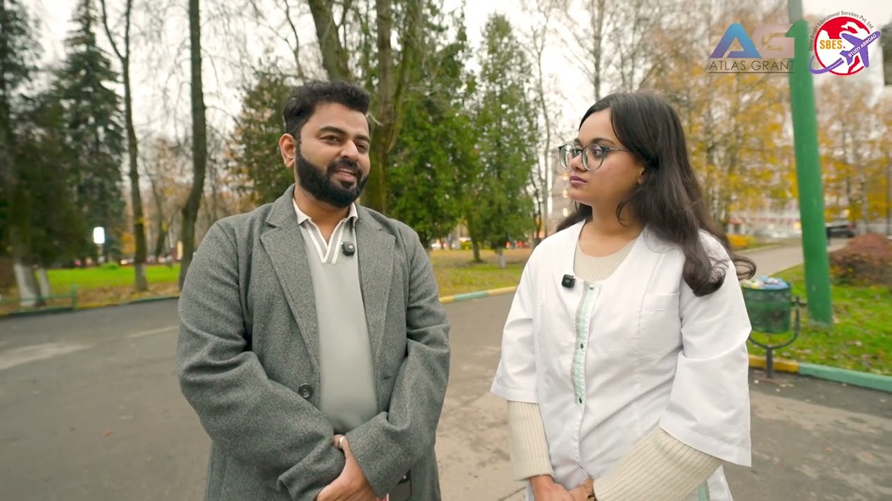 Dr. Suraj Angolkar Talks with Privolzsky Medical University student on Girls Safety Russia! #mbbs