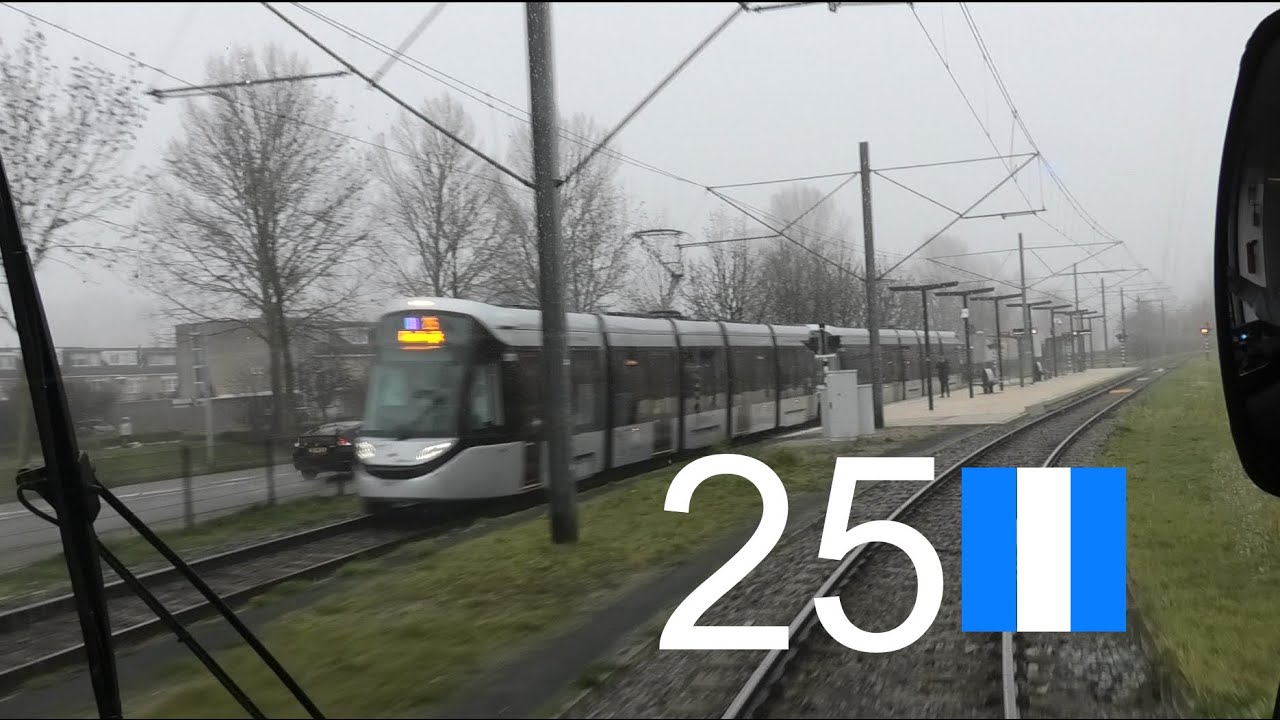 Cabinerit GVB Lijn 25 Amstelveen Westwijk - Station Amsterdam Zuid [Lijn 25 is er!]
