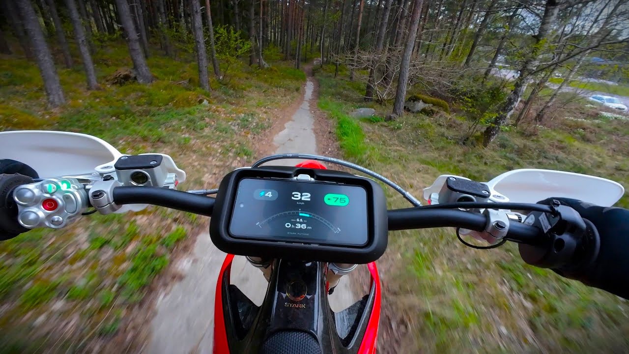 Wolfpack enduro - Stark Varg EX first ride