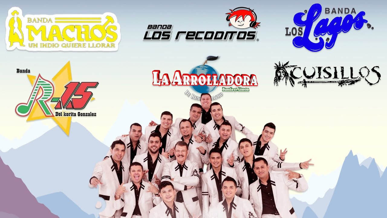 Bandas Viejitas Pero Bonitas Movidas 2023 - Banda Machos, La Arrolladora, Banda Cuisillos