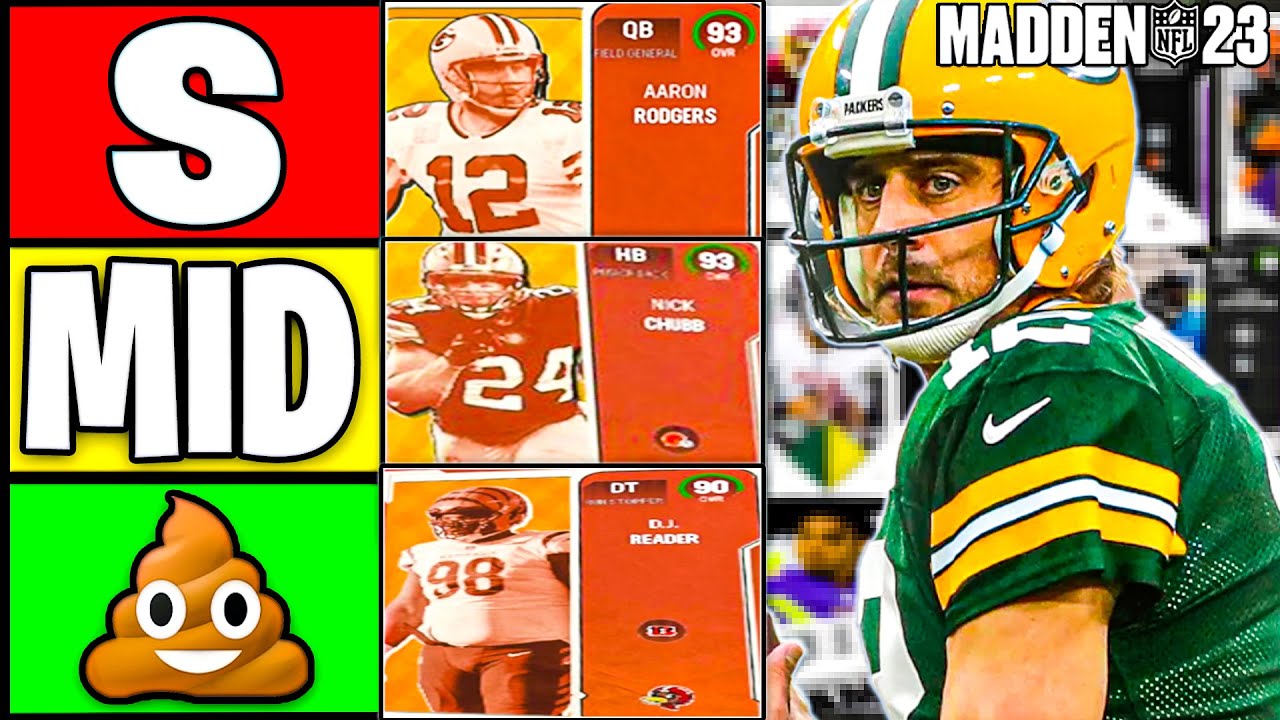 *NEW* RANKING THE BEST HARVEST 2 CARDS IN MADDEN 23! MADDEN 23 Ultimate Team Tier List