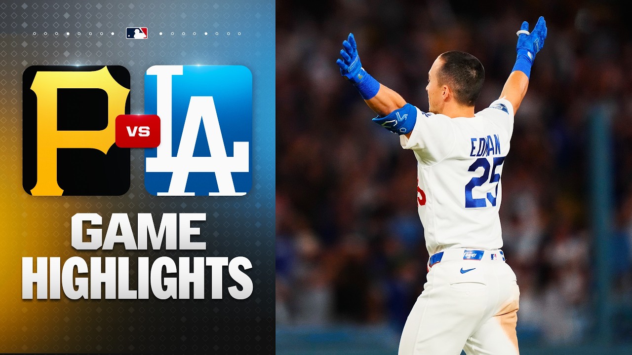 Pirates vs. Dodgers Highlights (8/21/26) | MLB Highlights