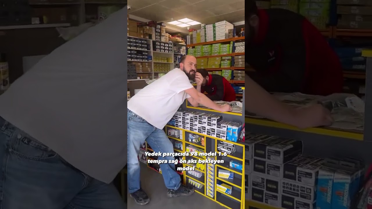 Yedek par&ccedil;a bekleyen model