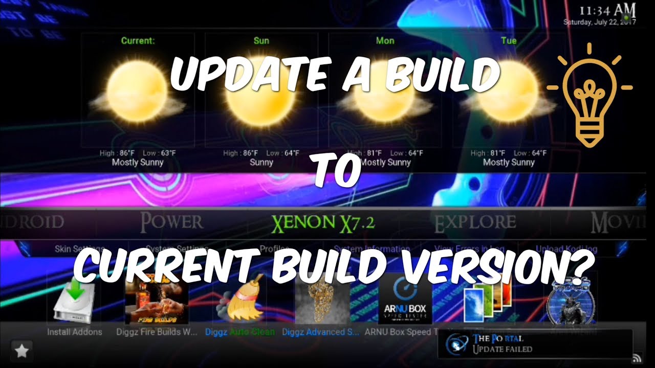 UPDATING TO NEWEST MOST COMPLETE VERSION OF BUILDS JULY 2017 [XENON V7.2] ARES WIZARD