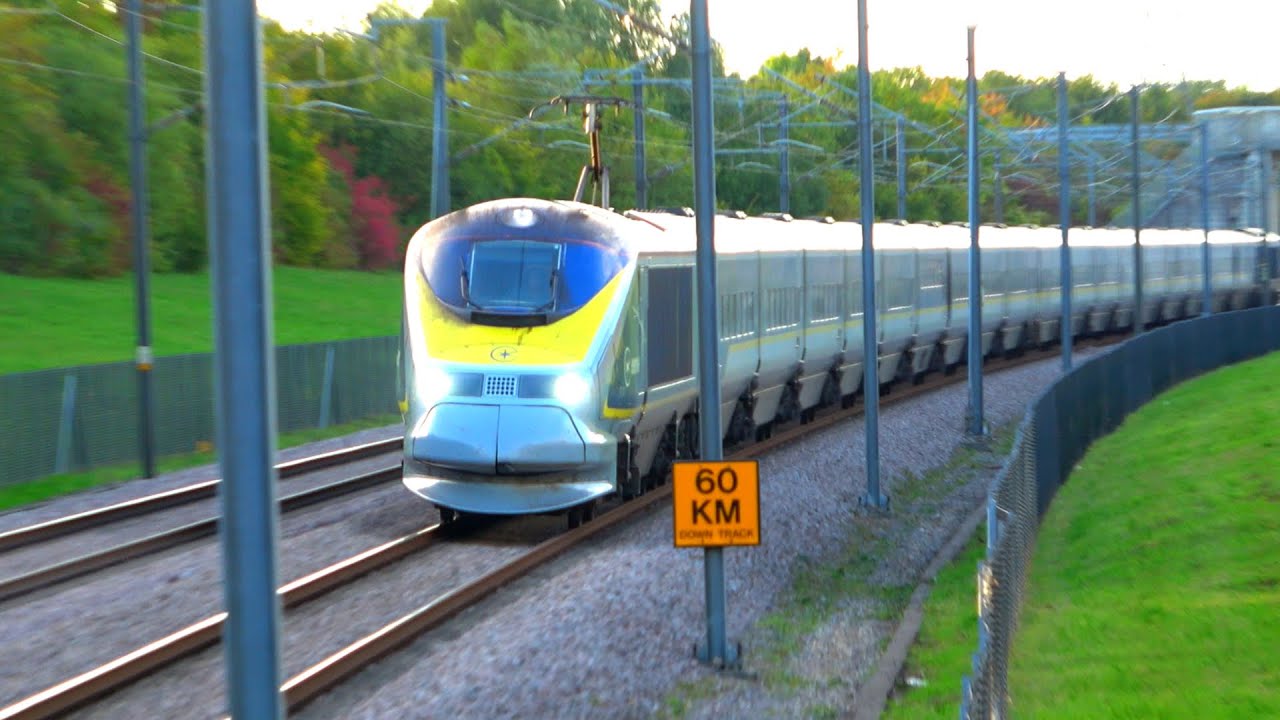 High Speed Trains at Boxley Tunnel, HS1 - 21/09/25