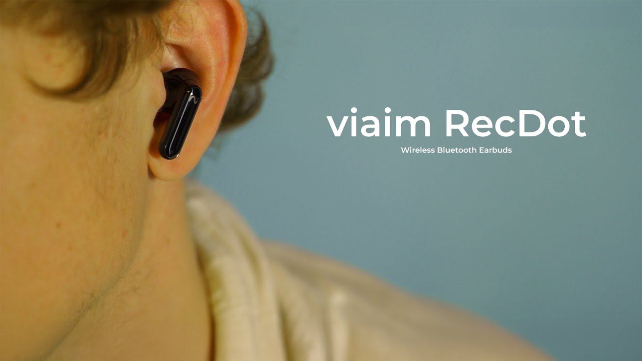 Viaim RecDot: AI-Powered Wireless Earbuds with Live Transcription!