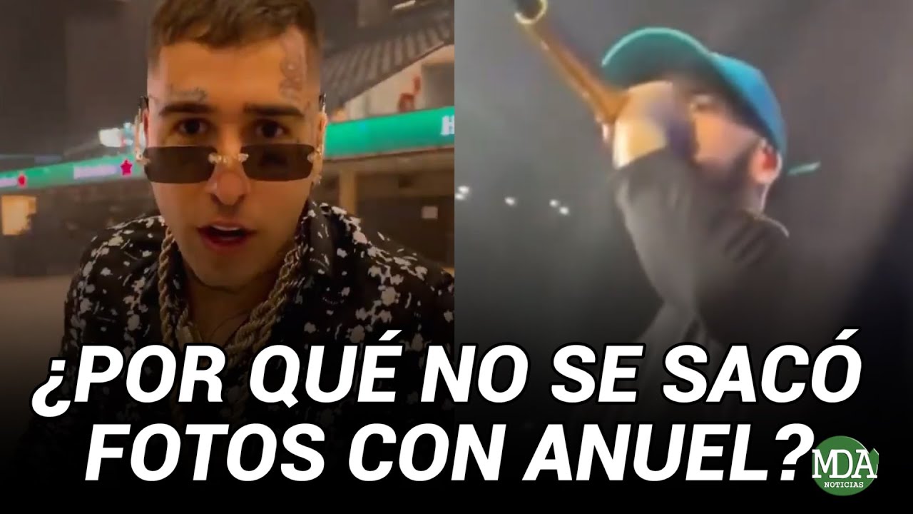 ZARAMAY abrió el SHOW de ANUEL y contó por qué NO SE SACÓ una FOTO  con el PUERTORRIQUEÑO