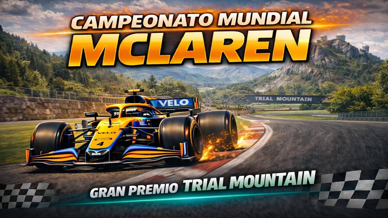 Pilotando en Trial Mountain