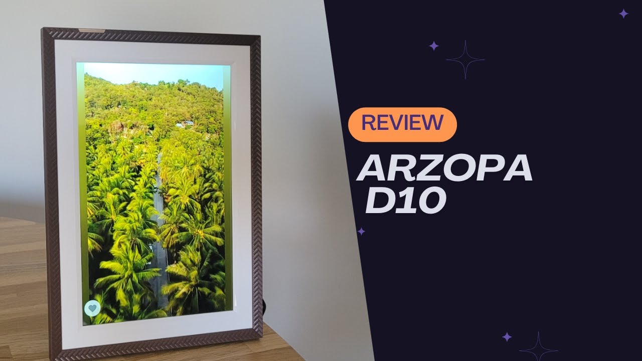 CADRE NUMERIQUE POUR LA FETE DES MERES ? ARZOPA D10 !