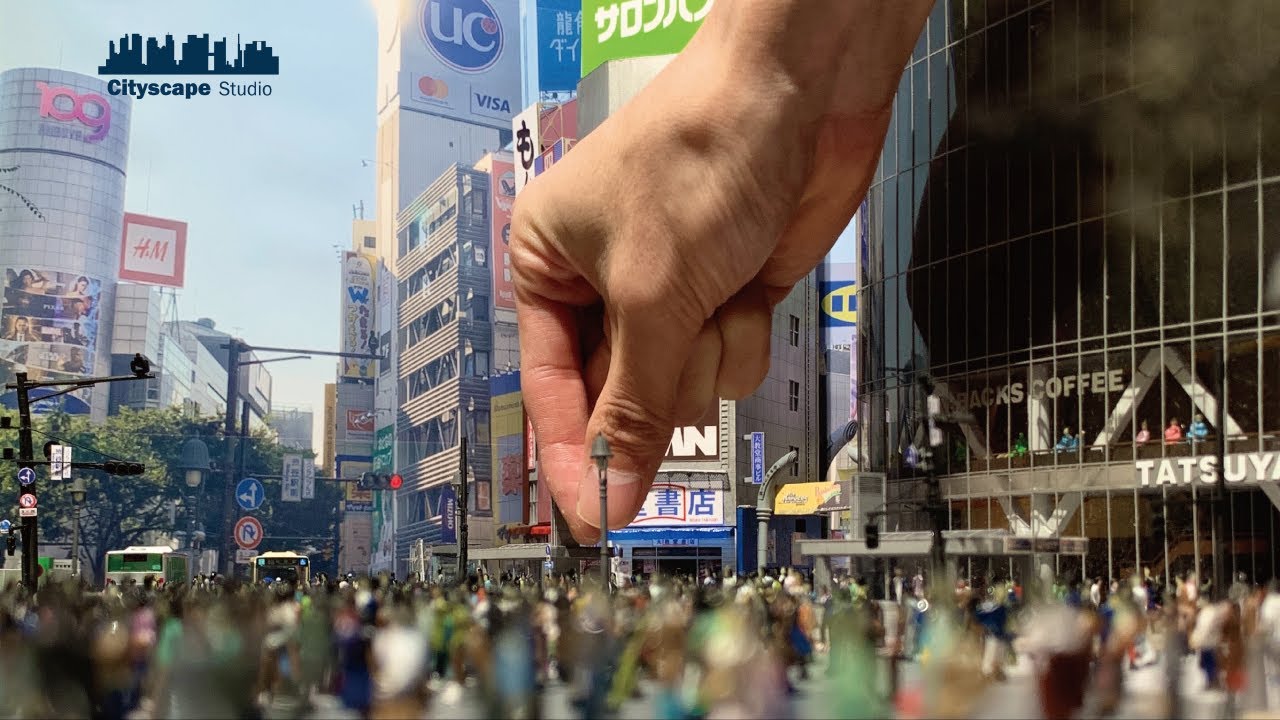 【スクランブル交差点再現ジオラマ】総集編  1年以上の制作過程を30分に凝縮【DIY】Making a Diorama of the Shibuya Crossing in Tokyo