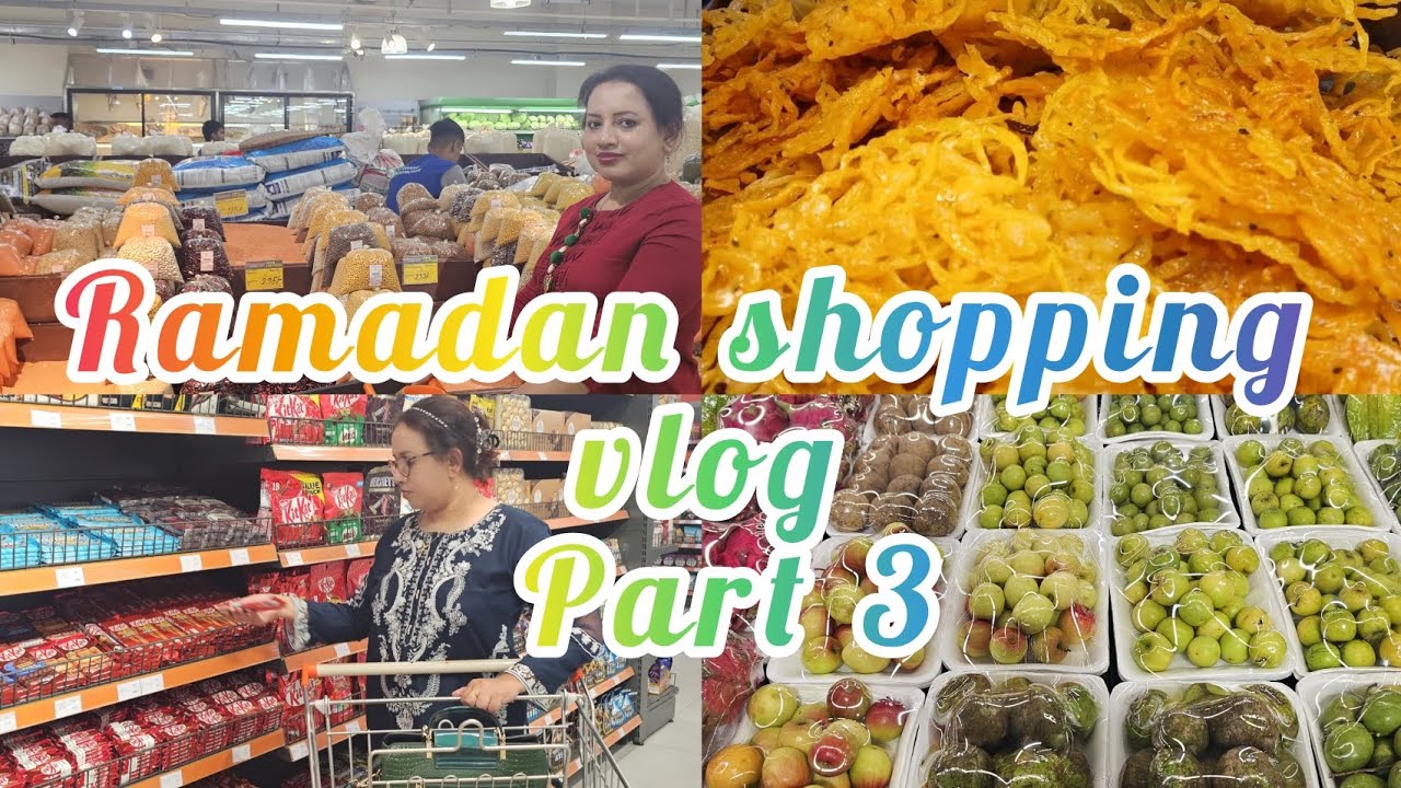 Ramadan shopping vlog 2026 part 3