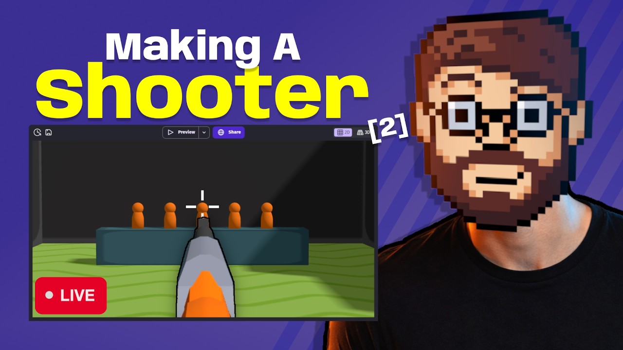 How To Make A Video Game - FPS │ live stream (2)