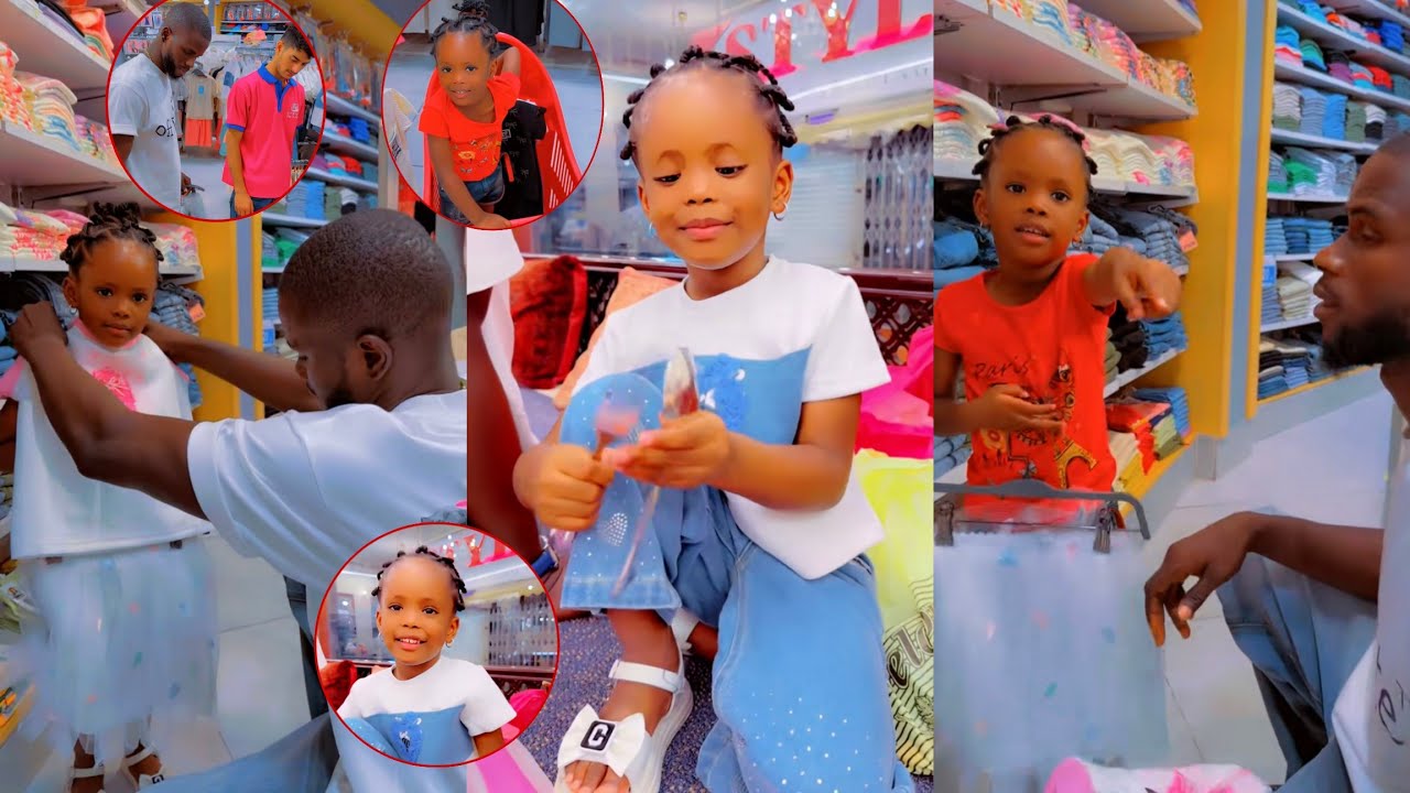 Dubaï..Souhaibou Télécom gâte sa fille Fatima avec de nouveaux vêtements