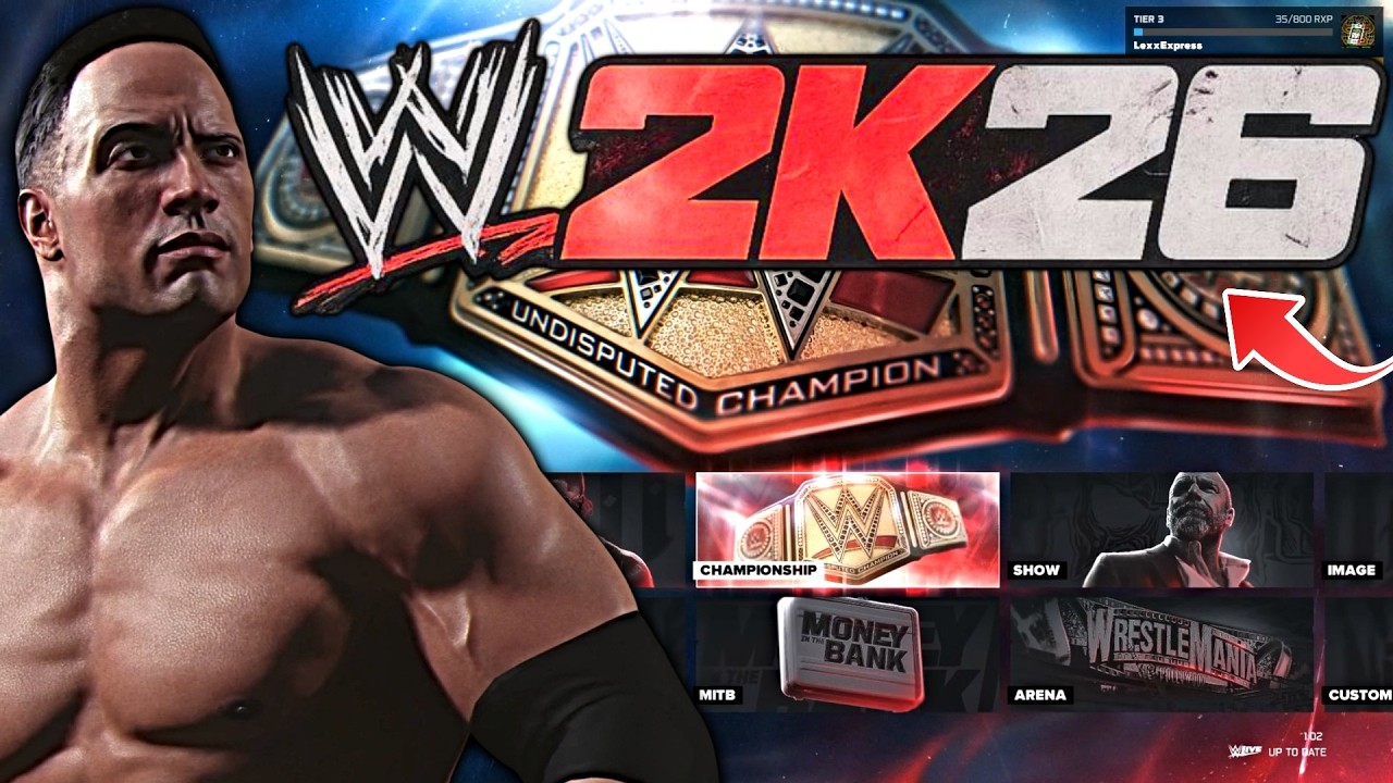 Полное руководство по прохождению WWE 2k26 | Меню, саундтрек, настройки, заставки и многое другое!