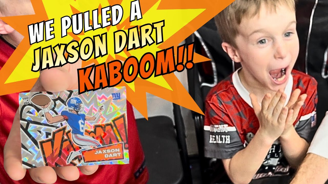 WE PULLED A JAXSON DART KABOOM!! 🤯 INSANE PACK HIT