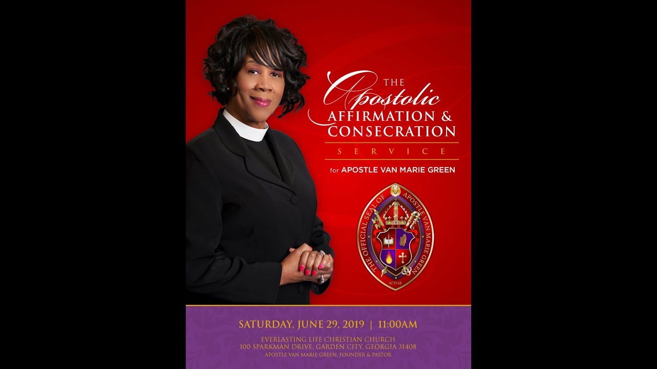 Apostle Green's Consecration Service Highlights