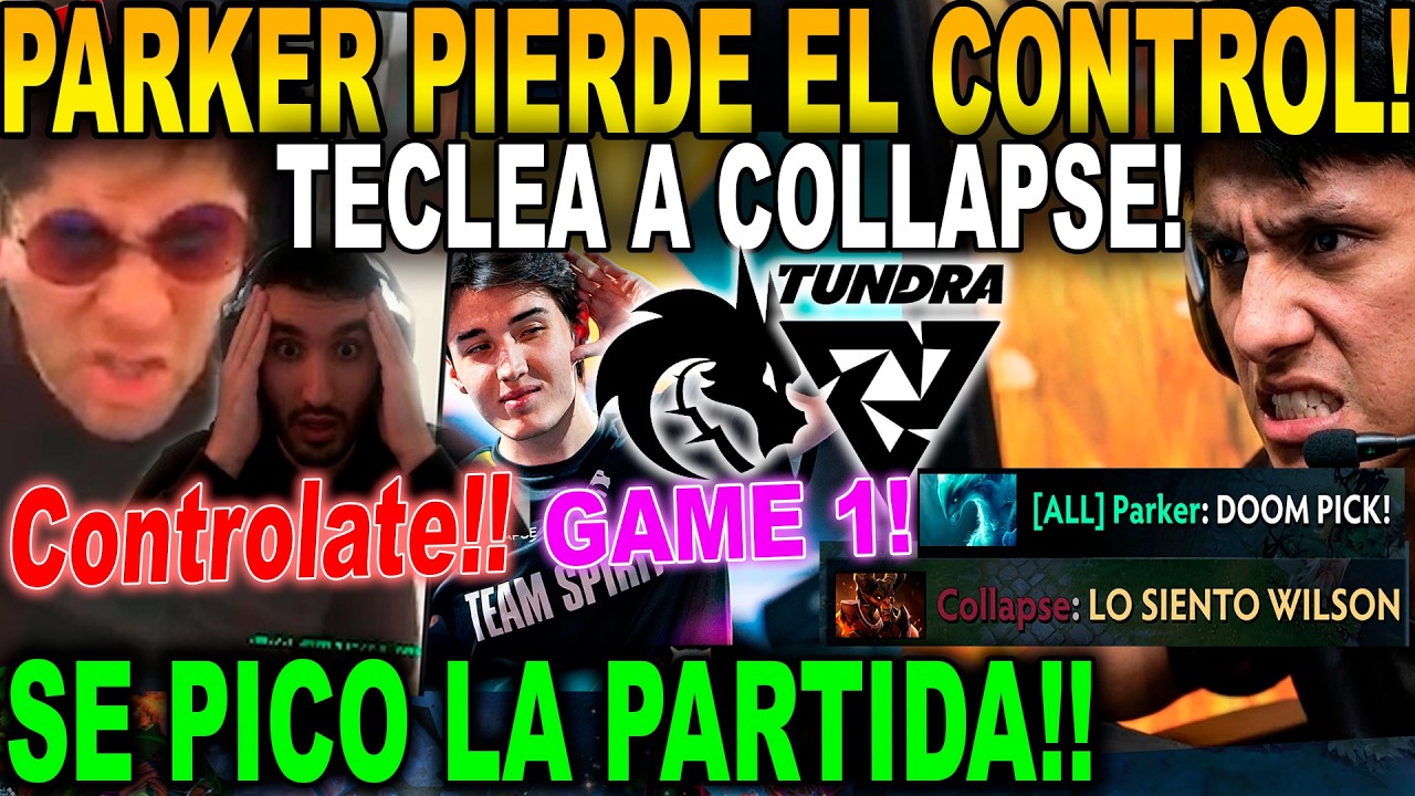 😲SE PICO LA PARTIDA!😲 BENJAZ Y PAPITA QUEDAN EN SHOCK AL VER COMO PARKER TECLEA A COLLAPSE DE ASADO!