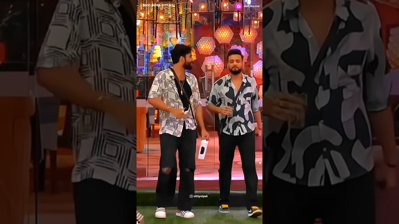 Elvish Yadav and Abhishek's  friendship in biggboss ott 🫶 #BBOTT2 #BiggBossOTT2
