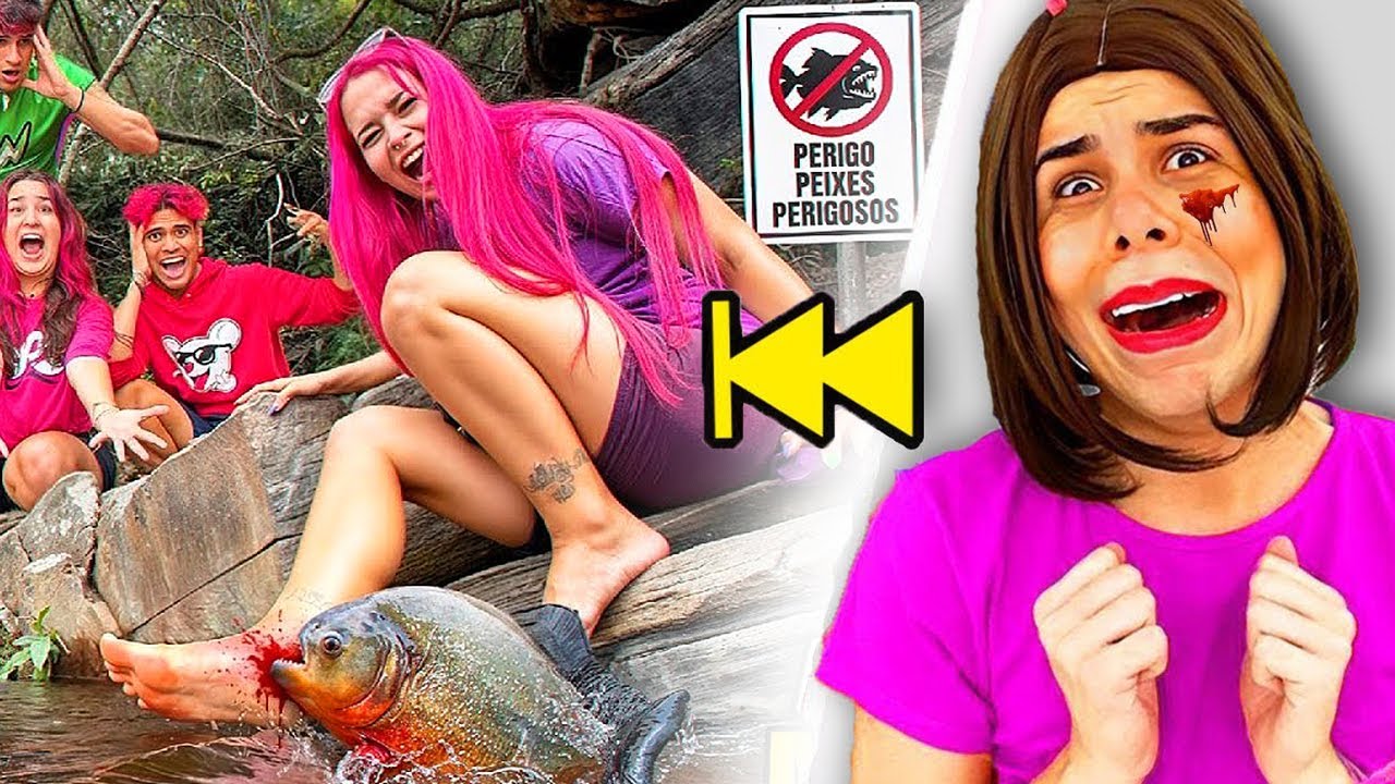A KATLEN FOI MORDIDA POR UM PEIXE *ASSUSTADOR