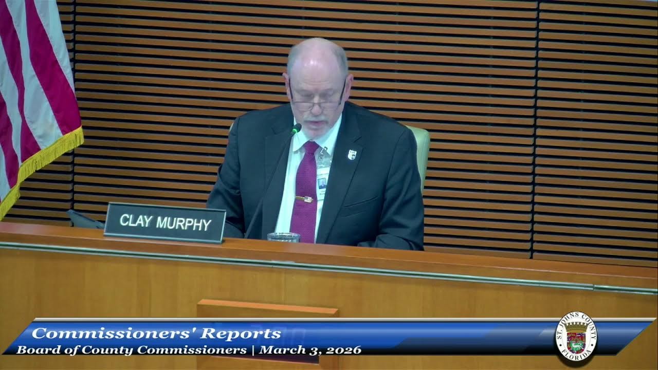 St. Johns County BCC Meeting Livestream