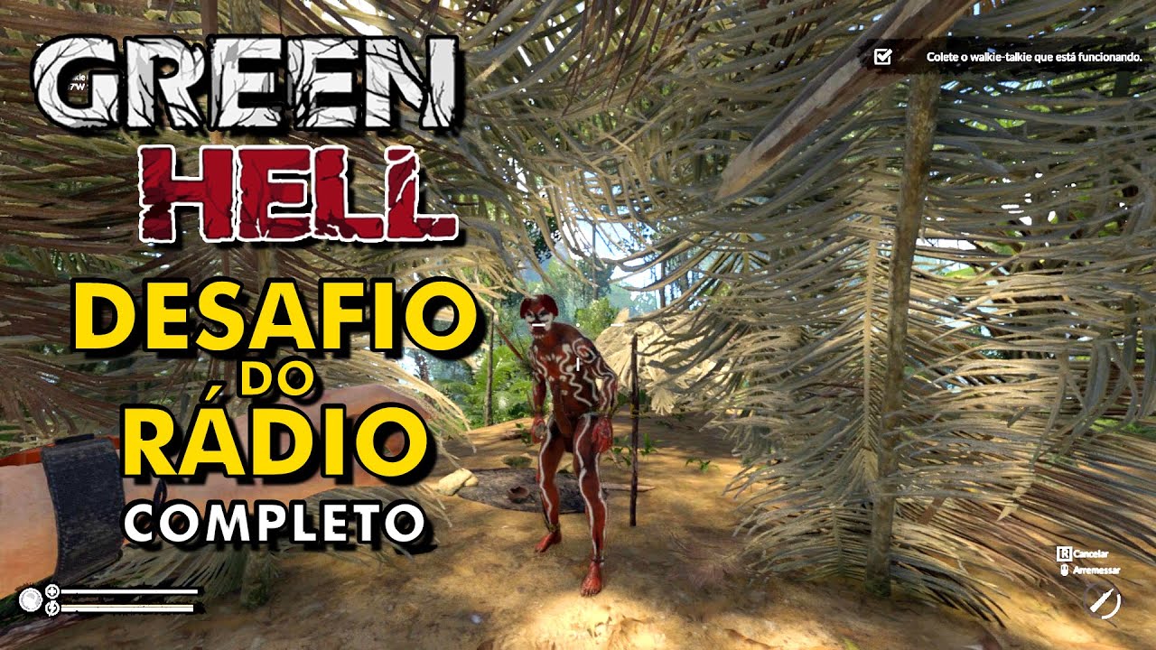 Desafio do rádio completo sem cortes | Green Hell | Gameplay