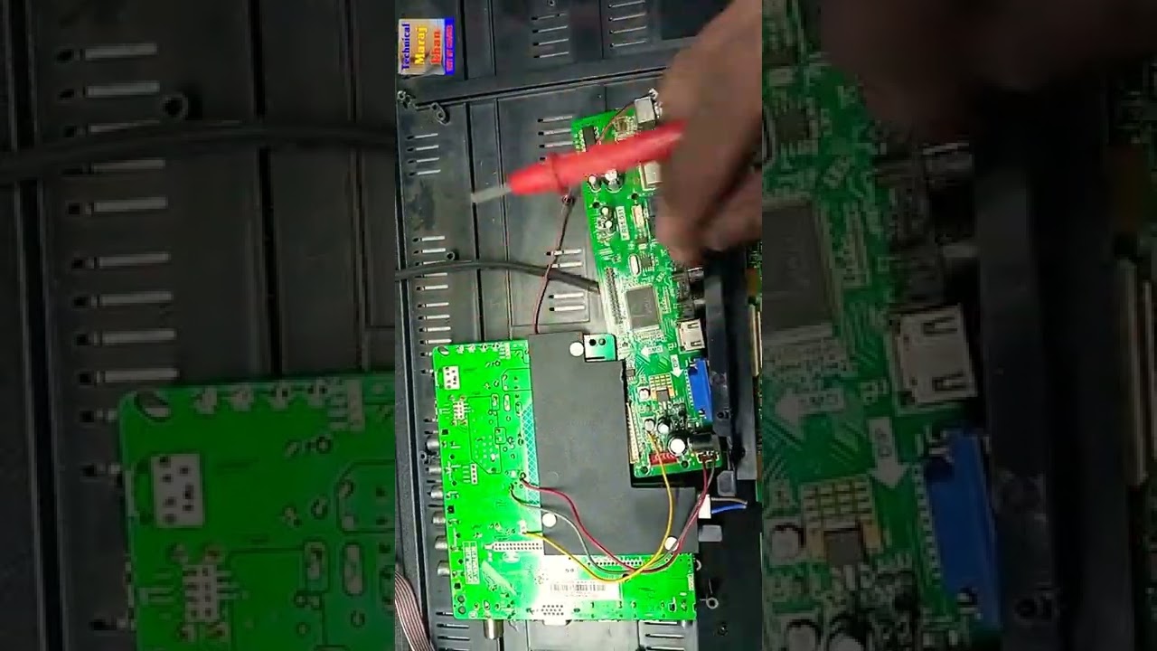 Dead LED TV repairing with 17 inch Card