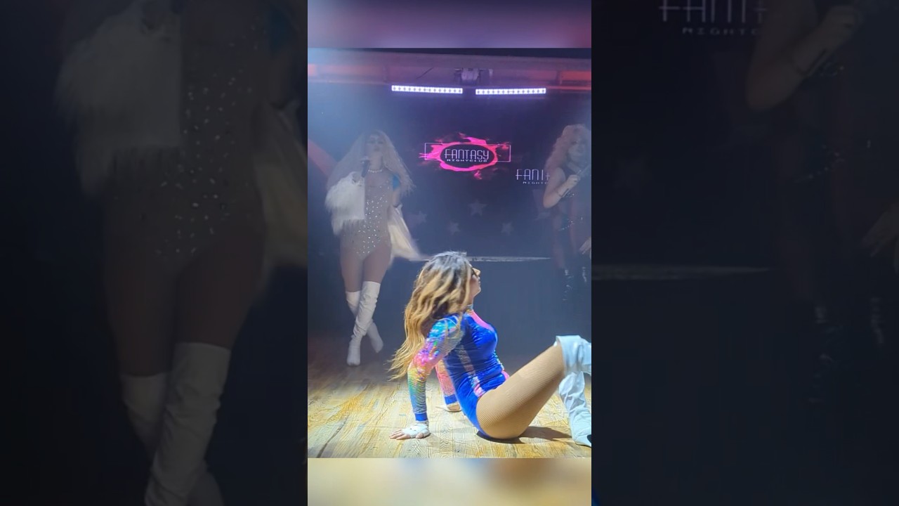 Chicago drag queens perform jai ho by pcd at fantasy night club in Chicago