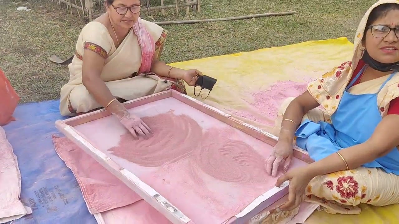 Barpeta Holi preparation 