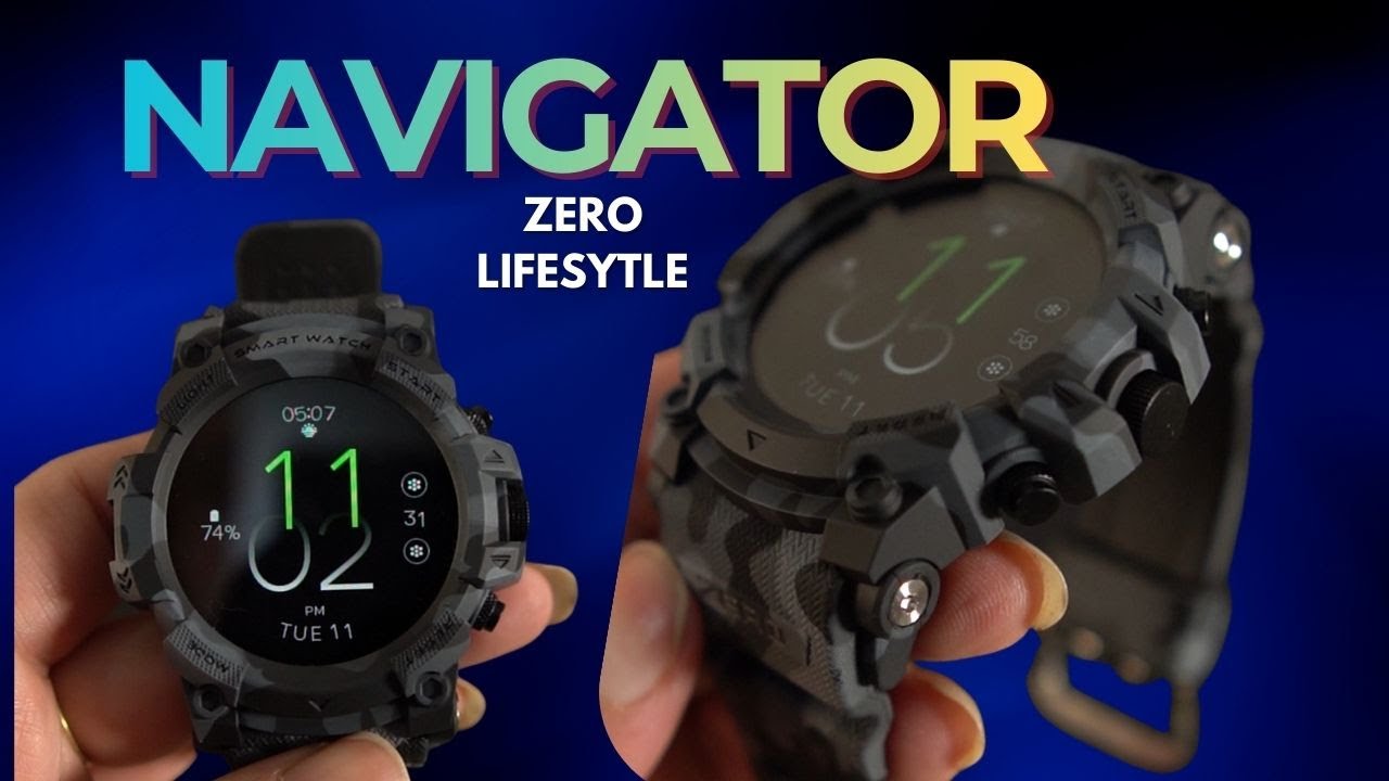 Обзор навигатора ZERO Lifestyle | Реальные испытания на падение и воду | Умные часы с GPS дешевле...