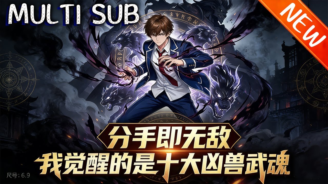 💥【新番上线】《分手即无敌我觉醒的是十大凶兽武魂》许秋穿越武道世界，因未觉醒武魂遭女友当众分手，觉醒人生选择系统后扇渣女获十大凶兽武魂，纵横异兽世界登顶武道巅峰。#逆袭 #斗破动漫 #战斗
