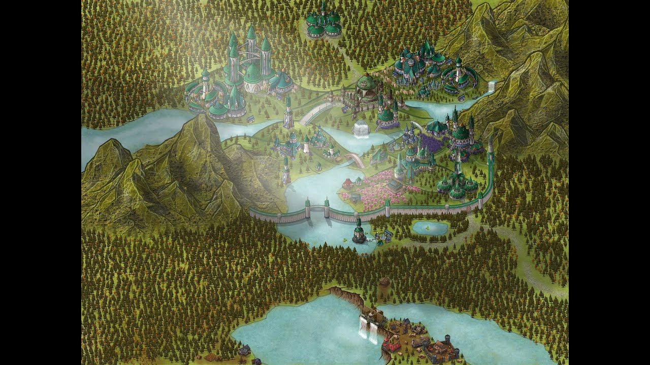 Inkarnate - Elven Hill time lapse