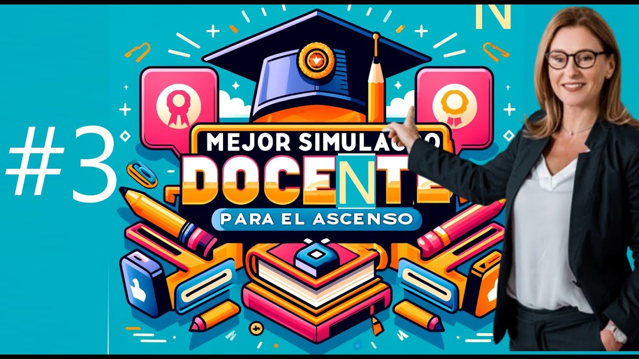 Simulacro 3 prueba pedagógica concurso de ascenso docente 2025