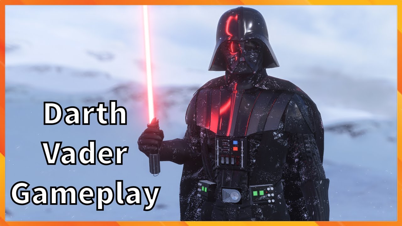 Darth Vader Gameplay Star Wars Battlefront 2
