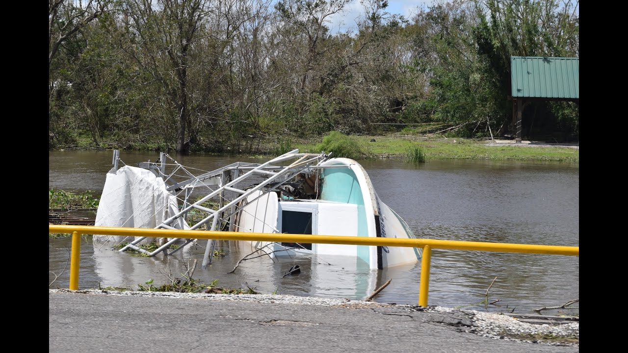 Hurricane Ida's devastation in Montegut, LA shot by Mélanie Akoka.
