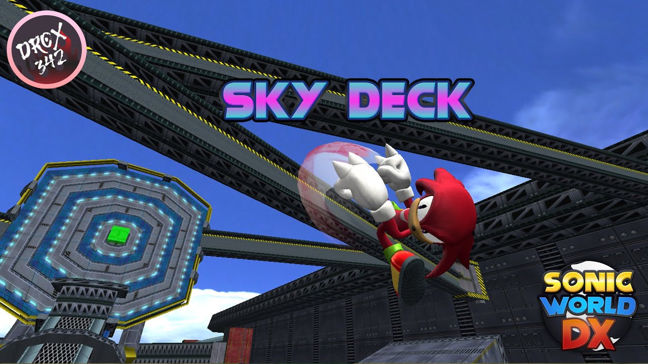 Sky Deck Zone (All Acts/Missions) (Sonic World DX)