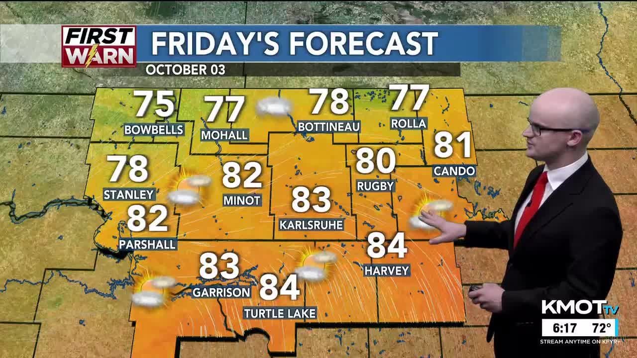 KMOT First News at Six Weather 10/01/25