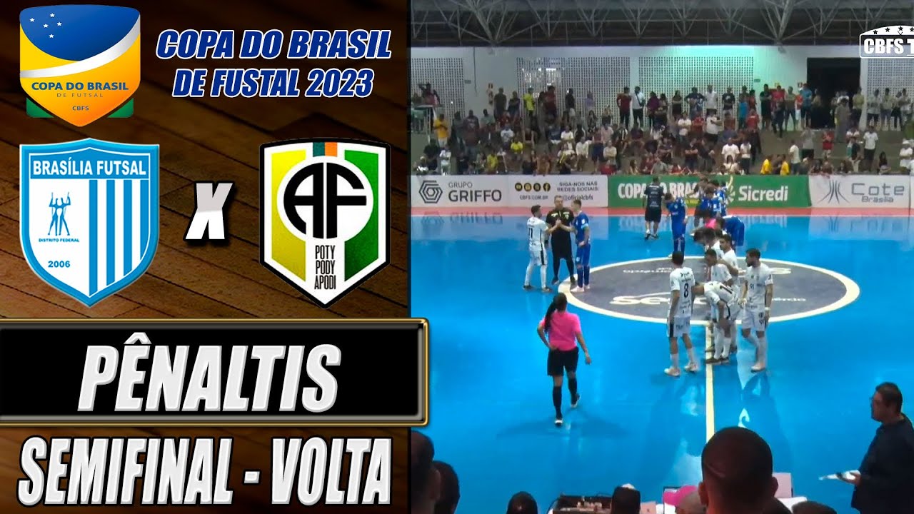 P&Ecirc;NALTIS Bras&iacute;lia X Apdodi | SEMIFINAL | 2&ordm; Jogo | Copa do Brasil de Futsal 2023 (23/08/2023)