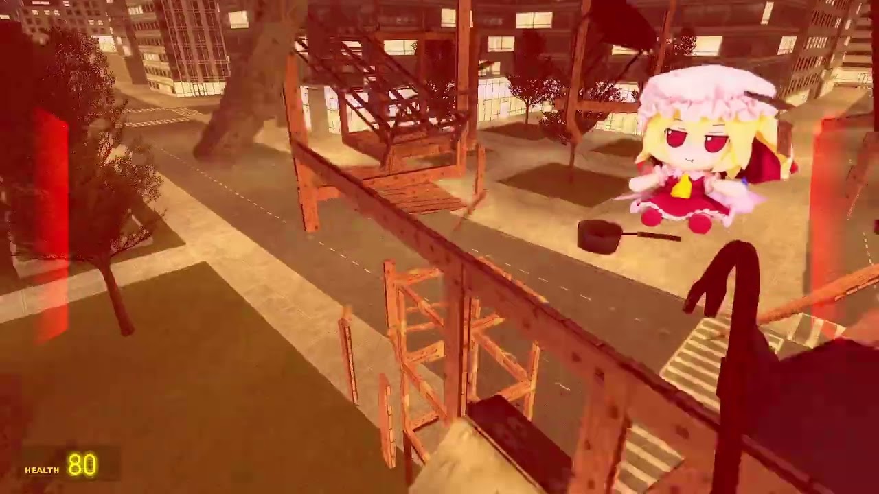 ESCAPING FLANDRE FROM TOUHOU!! (Garrys Mod)