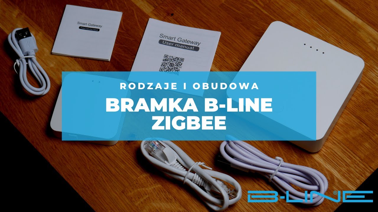 Bramki B-Line Zigbee (Wi-Fi i przewodowe) do włączników dotykowych B-Line Zigbee - obudowa