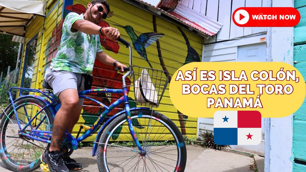 RECORRIENDO EL DOWNTOWN DE BOCAS DEL TORO, PANAMÁ 🇵🇦 - ¿CÓMO TE LO IMAGINABAS? 🤔