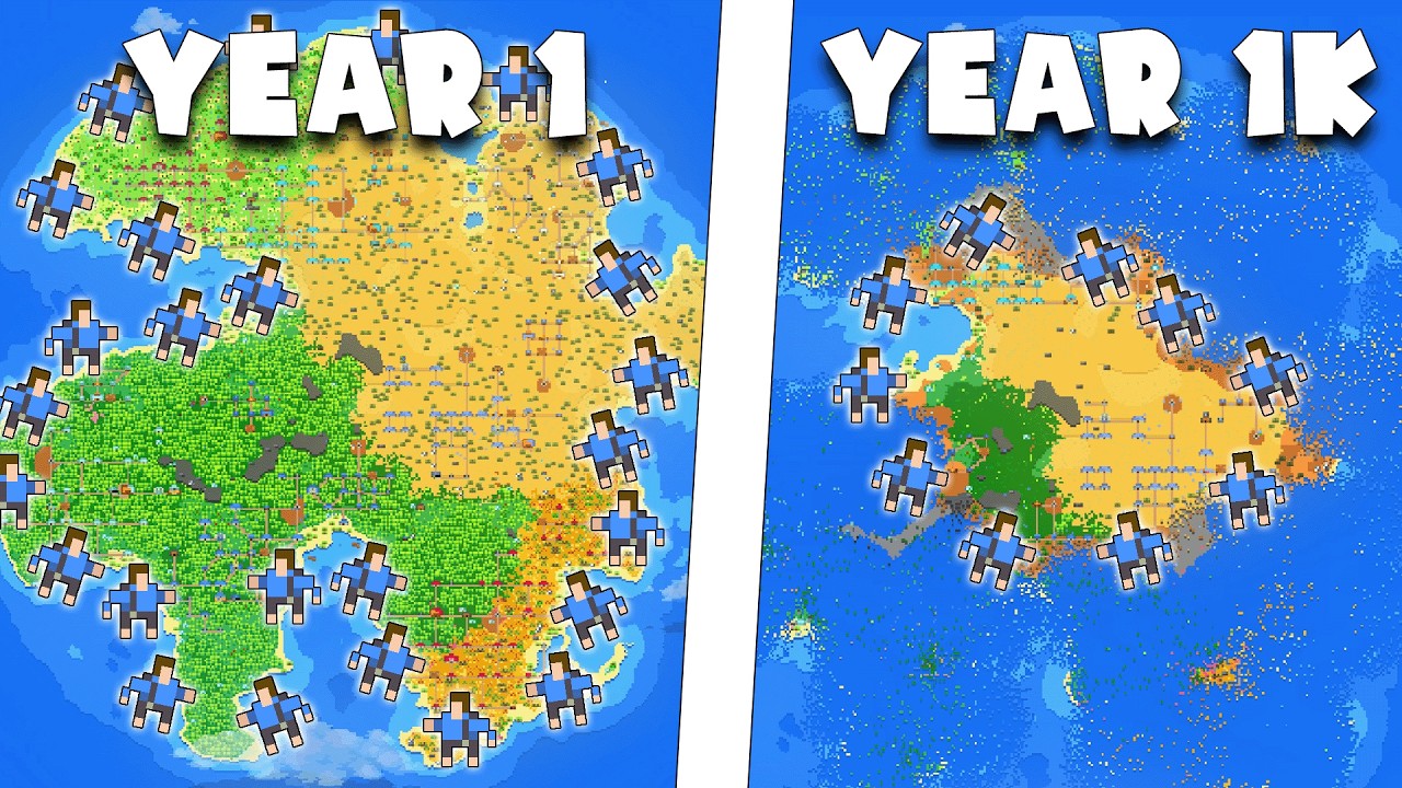 Worldbox But Humans EAT LAND