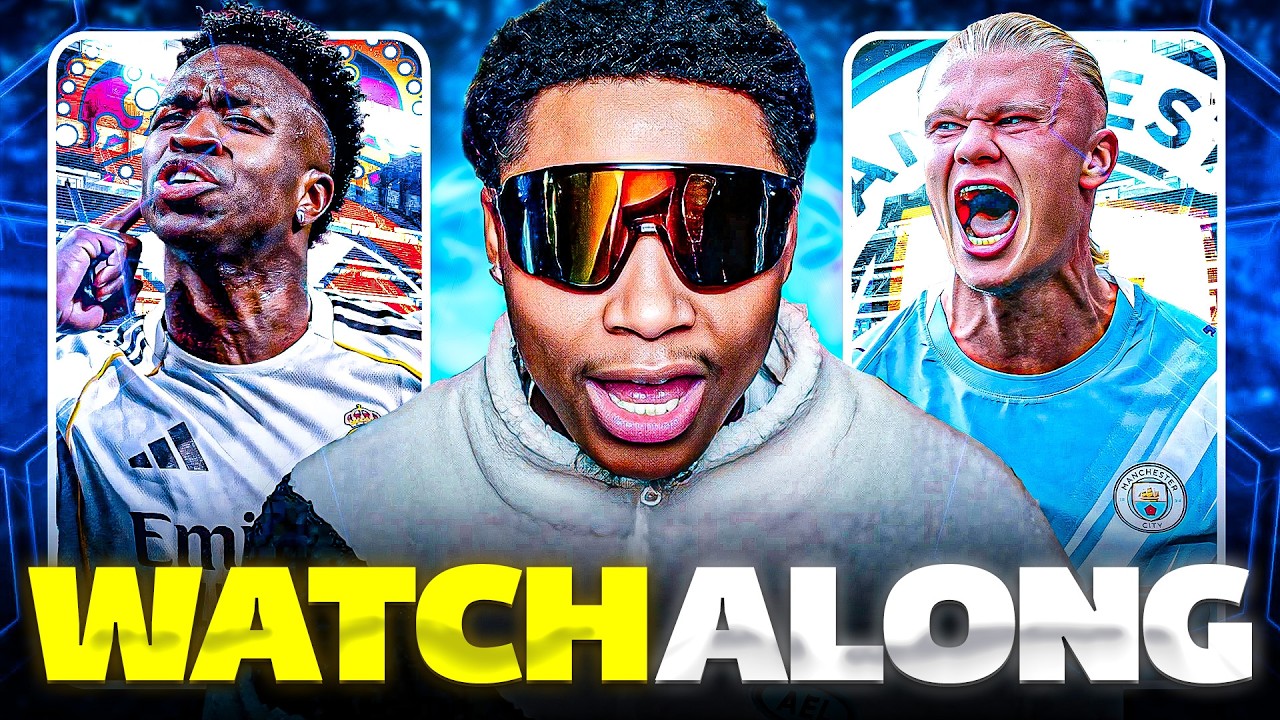 Real Madrid vs Man City LIVE ⚪️ UCL Watch Along & Reaction