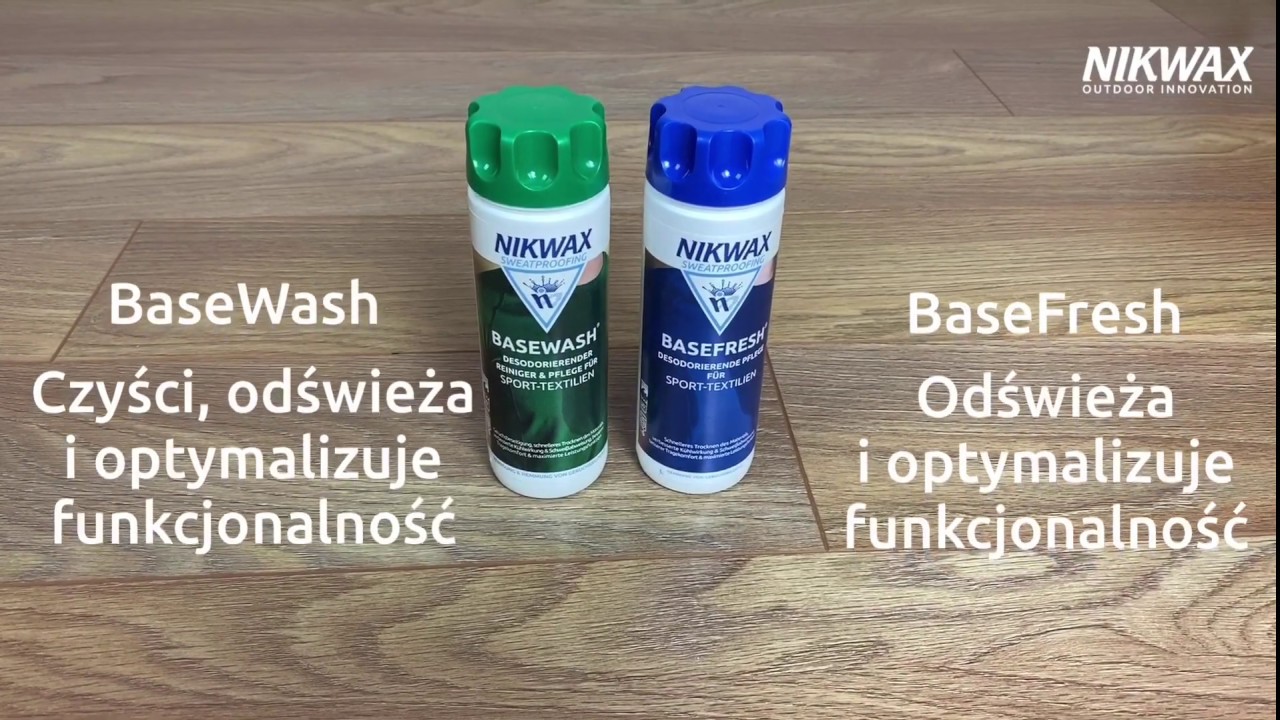 PL: Jak czyścić i pielęgnować bieliznę techniczną z Nikwax BaseWash i Nikwax BaseFresh