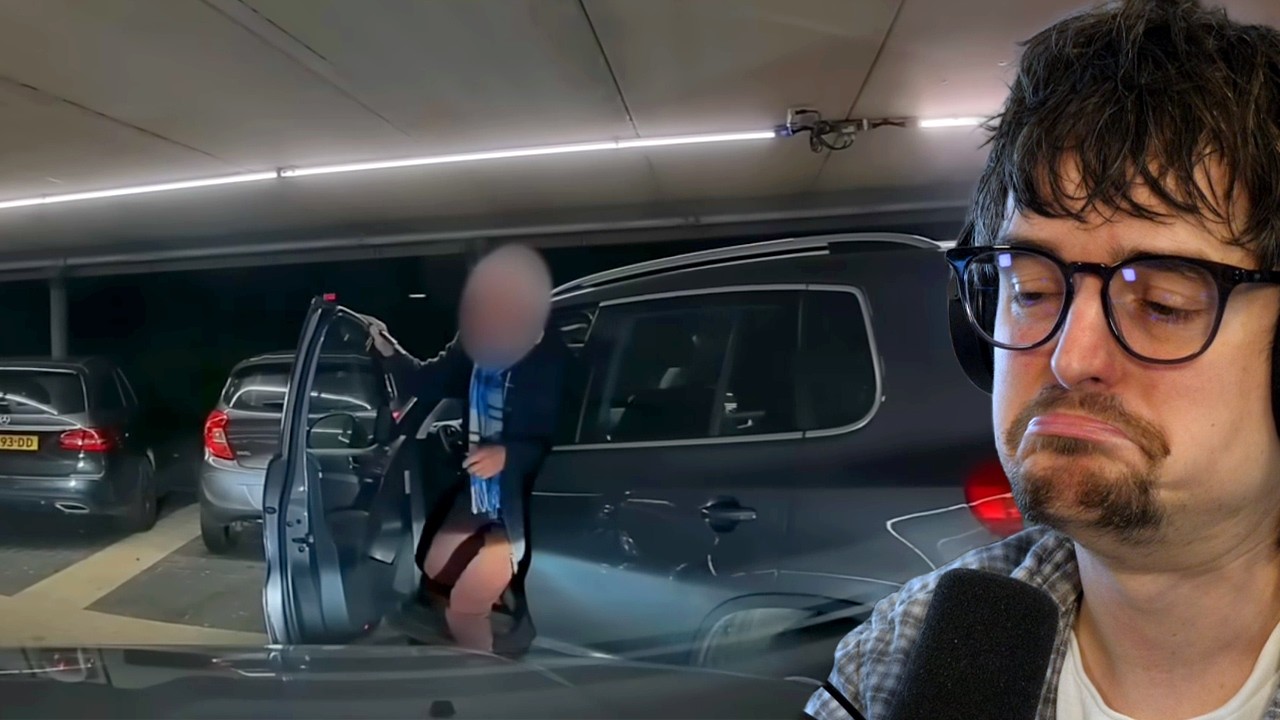 Oude man snapt parkeergarage niet