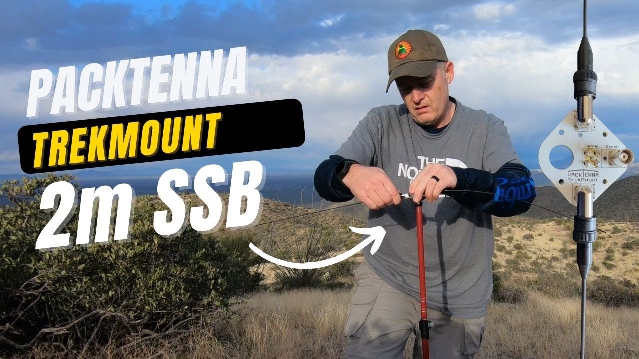 Summits on the Air 2M SSB and CW Contacts on the PackTenna TrekMount