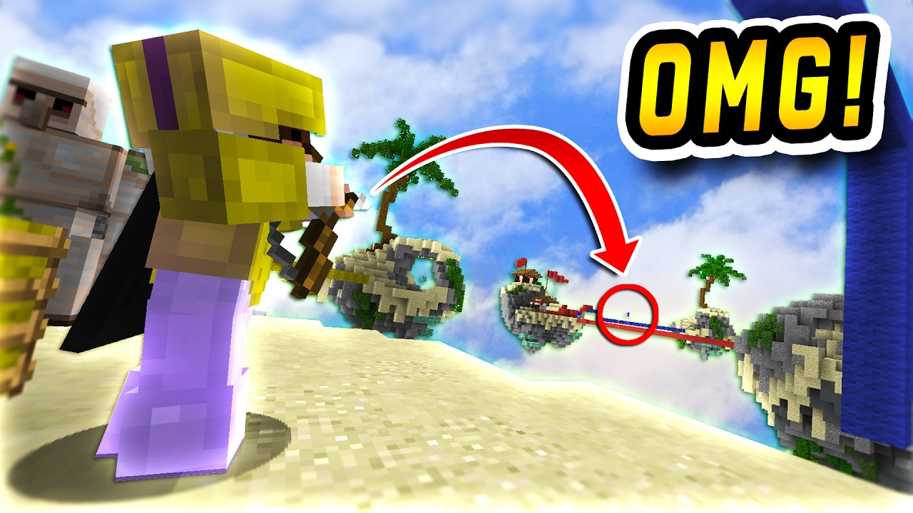 LONGEST BOW KILL EVER! (Minecraft Bed Wars)