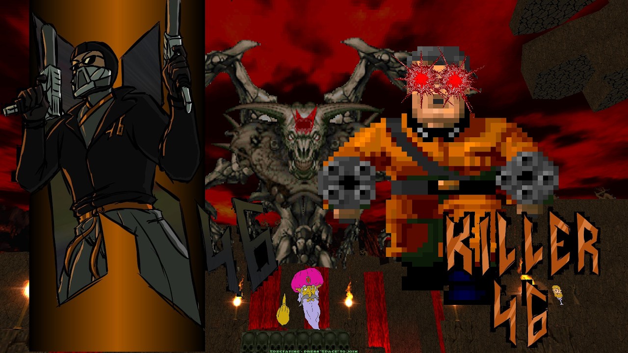 [Zandronum] Episode 238: Bring Your Own Class + Extermination Day + Nazi enemies - Killer46