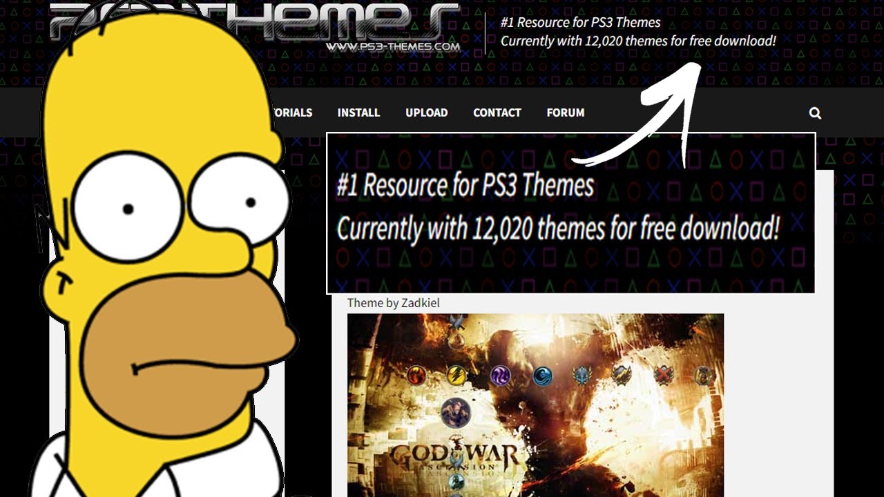 AHORA SI TENDRÁS EL TEMA QUE TE GUSTA... MÁS DE 12.000 TEMAS GRATIS para tu PS3... 😱